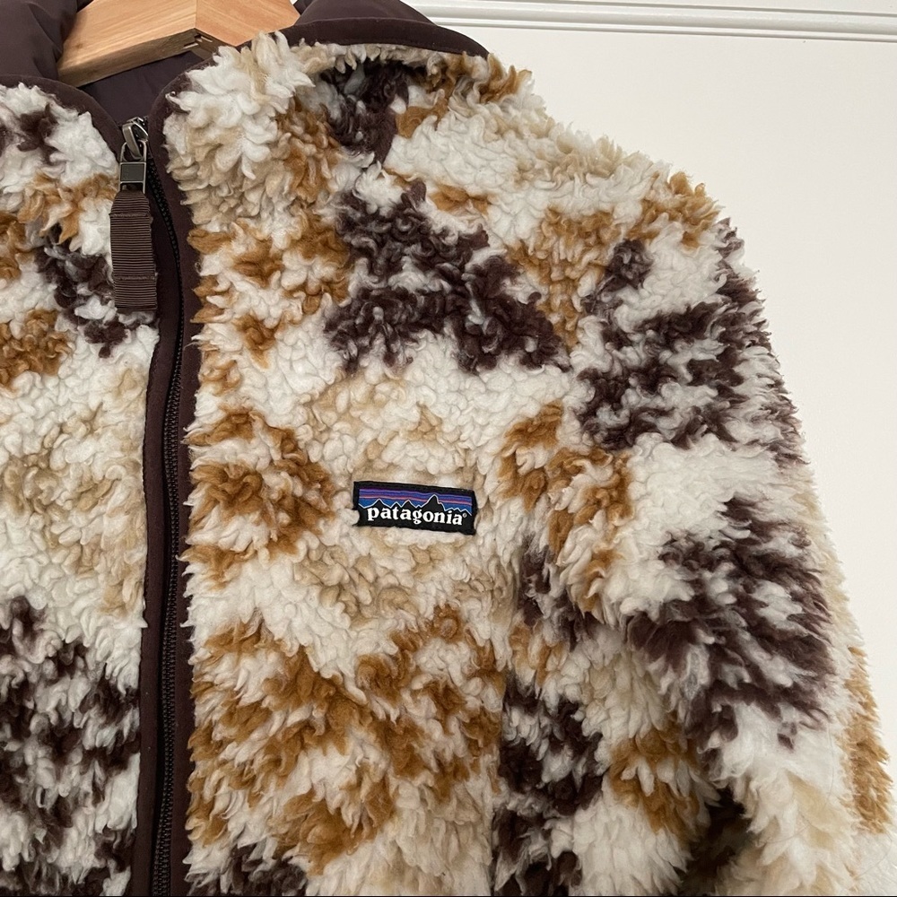 Patagonia Rare Retro X Cardigan Fleece Jacket in Slipstream Java Brown - Picture 3 of 8